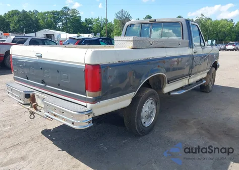 1989 Ford F250 из США, поврежденный, VIN 1FTEF26Y2KNB61498